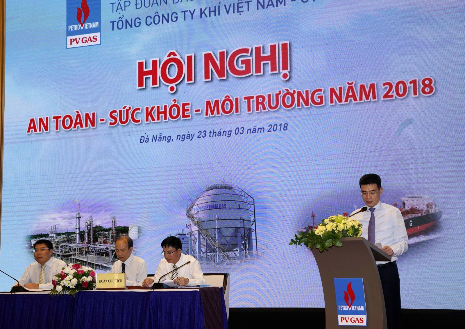 TGĐ PV GAS Dương Mạnh Sơn phát biểu khai mạc Hội nghị TGĐ PV GAS Dương Mạnh Sơn phát biểu khai mạc Hội nghị