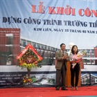 Khởi công xây dựng trường Tiểu học Làng Sen