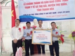 PV GAS donates VND3 billion to build a health station in Tho Hai Commune in Thanh Hoa Province’s Tho Xuan District