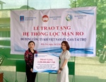 PV GAS donates two more fresh water filtration systems to Ben Tre Province to respond to drought and saltwater intrusion