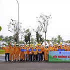 KVT tổ chức “Tết trồng cây” năm 2022 tại Kho cảng PV GAS Vũng Tàu