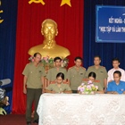 Chi đoàn Công ty Khí Cà Mau kết nghĩa và giao kết thi đua