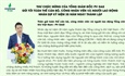 Thư chúc mừng của Tổng Giám đốc PV GAS gửi tới toàn thể cán bộ, công nhân viên và người lao động nhân dịp kỷ niệm 35 năm ngày thành lập