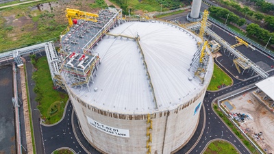 PV GAS nâng công suất tái hóa khí Kho LNG Thị Vải lên mức 288 tấn/giờ, sẵn sàng đáp ứng huy động khí cho phát điện mùa khô