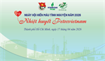Đoàn thanh niên PV GAS tổ chức Ngày hội hiến máu tình nguyện năm 2026 “Nhiệt huyết Petrovietnam”