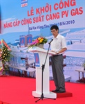 Khởi công dự án Nâng cấp công suất cảng PV GAS Vũng Tàu