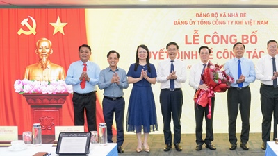 Đảng bộ PV GAS: Lễ công bố Quyết định chỉ định Bí thư Đảng ủy Tổng công ty Khí Việt Nam