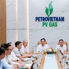 Chủ tịch HĐQT và Tổng Giám đốc PV GAS làm việc với các đơn vị trực thuộc tại khu vực Đông Nam Bộ, định hướng nâng cao hiệu quả hoạt động