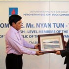 Phó Tổng thống Myanmar đến thăm PV Gas