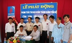 Lễ phát động “Phong trào thi đua hoàn thành đúng tiến độ công trình Xây dựng kho chứa LPG và trạm xuất xe bồn tại Dung Quất”