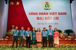 Đại hội XII Công đoàn Việt Nam thành công tốt đẹp