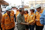 Thủ tướng Nguyễn Xuân Phúc thăm Xí nghiệp phân phối Khí Thấp Áp Miền Bắc