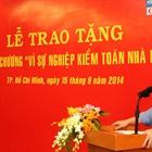 Trao tặng Kỷ niệm chương “Vì sự nghiệp Kiểm Toán nhà nước”