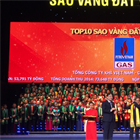 PV GAS đứng trong TOP10 Giải thưởng Sao Vàng đất Việt 2015