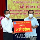 Tổng Công ty Khí Việt Nam ủng hộ 2 tỷ đồng ủng hộ Cà Mau phòng chống dịch Covid-19