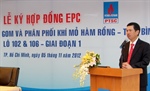 Lễ ký hợp đồng EPC dự án Hệ thống thu gom khí & phân phối khí mỏ Hàm Rồng và mỏ Thái Bình lô 102&106