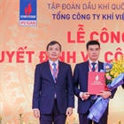 Lễ Công bố và trao quyết định bổ nhiệm cán bộ PV GAS