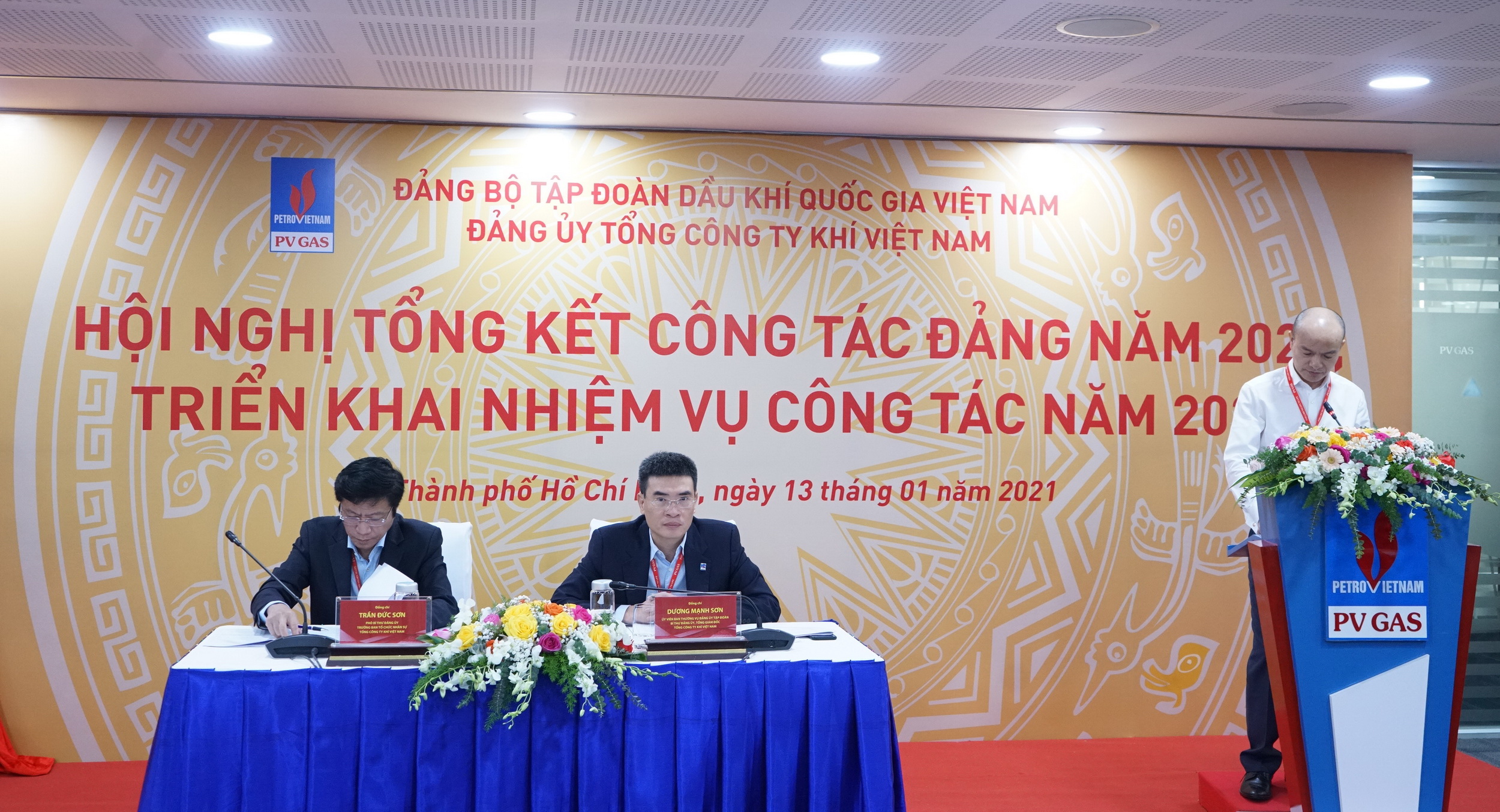 Hội nghị tổng kết diễn ra trong những ngày đầu năm mới 2021