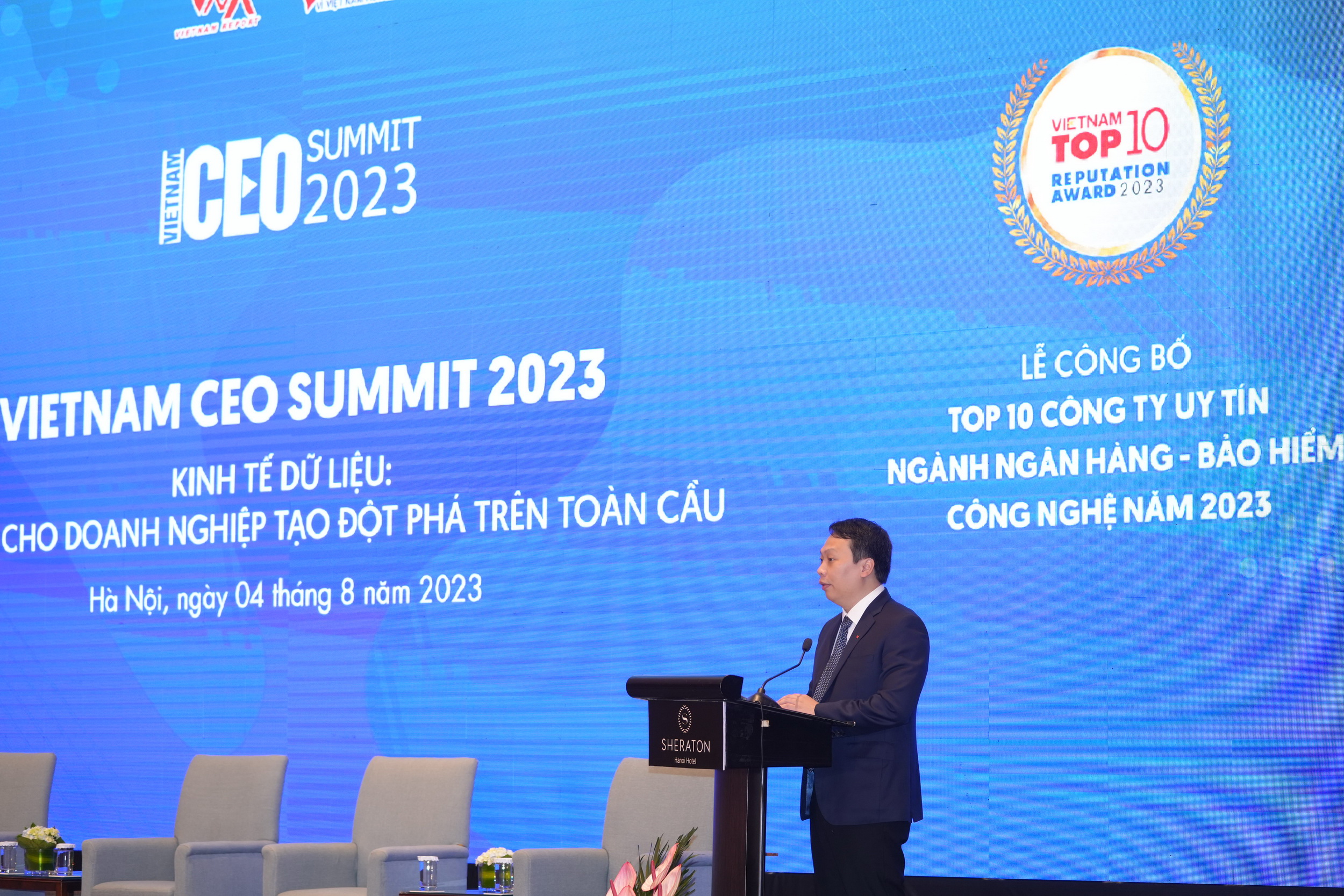 Hội nghị Vietnam CEO Summit 2023 với chủ đề “Kinh tế dữ liệu:Cơ hội cho DN tạo đột phá trên toàn cầu” 