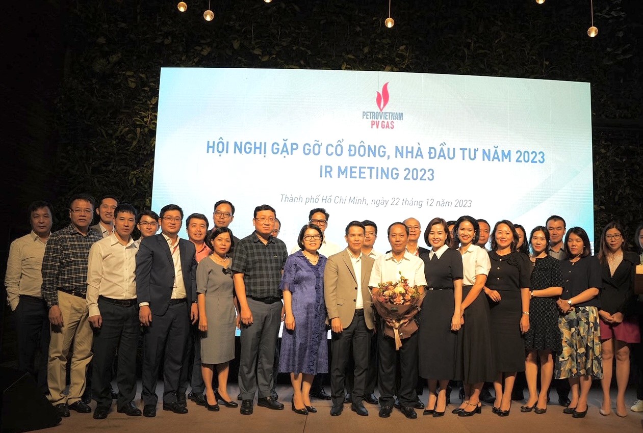 Hội nghị Gặp gỡ cổ đông, nhà đầu tư năm 2023  PV GAS 2023.