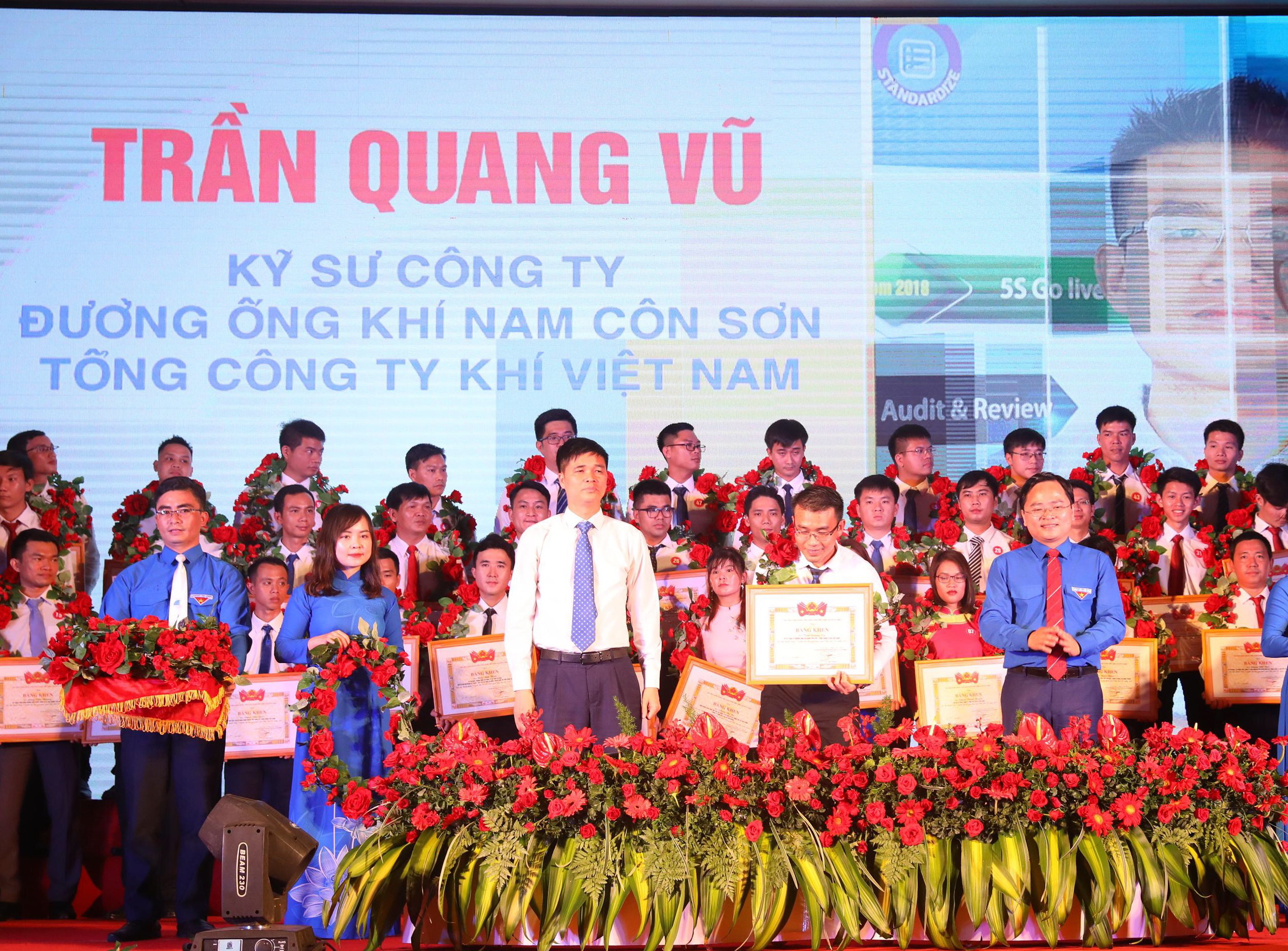 Vinh danh đoàn viên Trần Quang Vũ