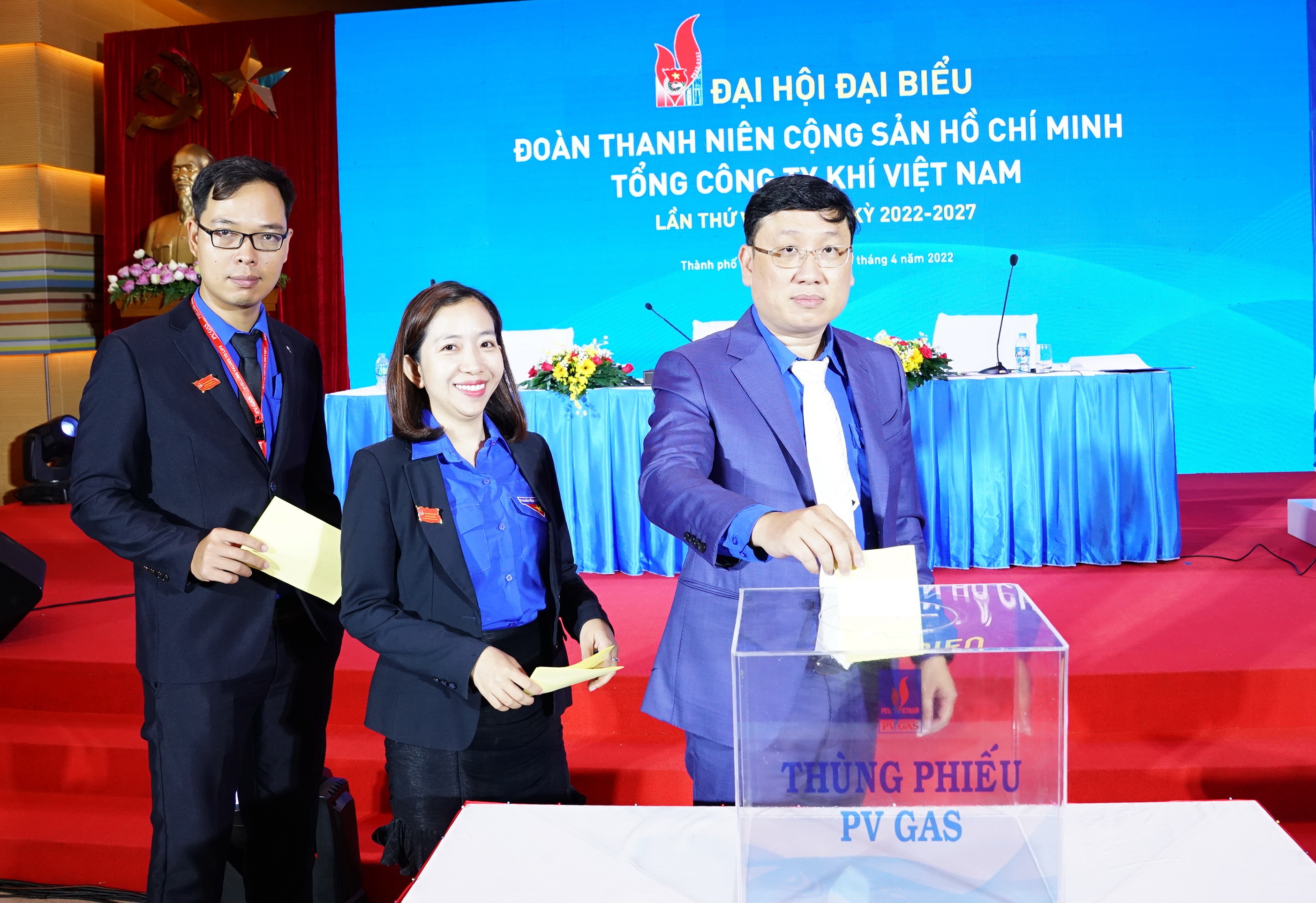 Bầu chọn các đoàn viên ưu tú vào BCH Đoàn Thanh niên PV GAS nhiệm kỳ 2022-2027