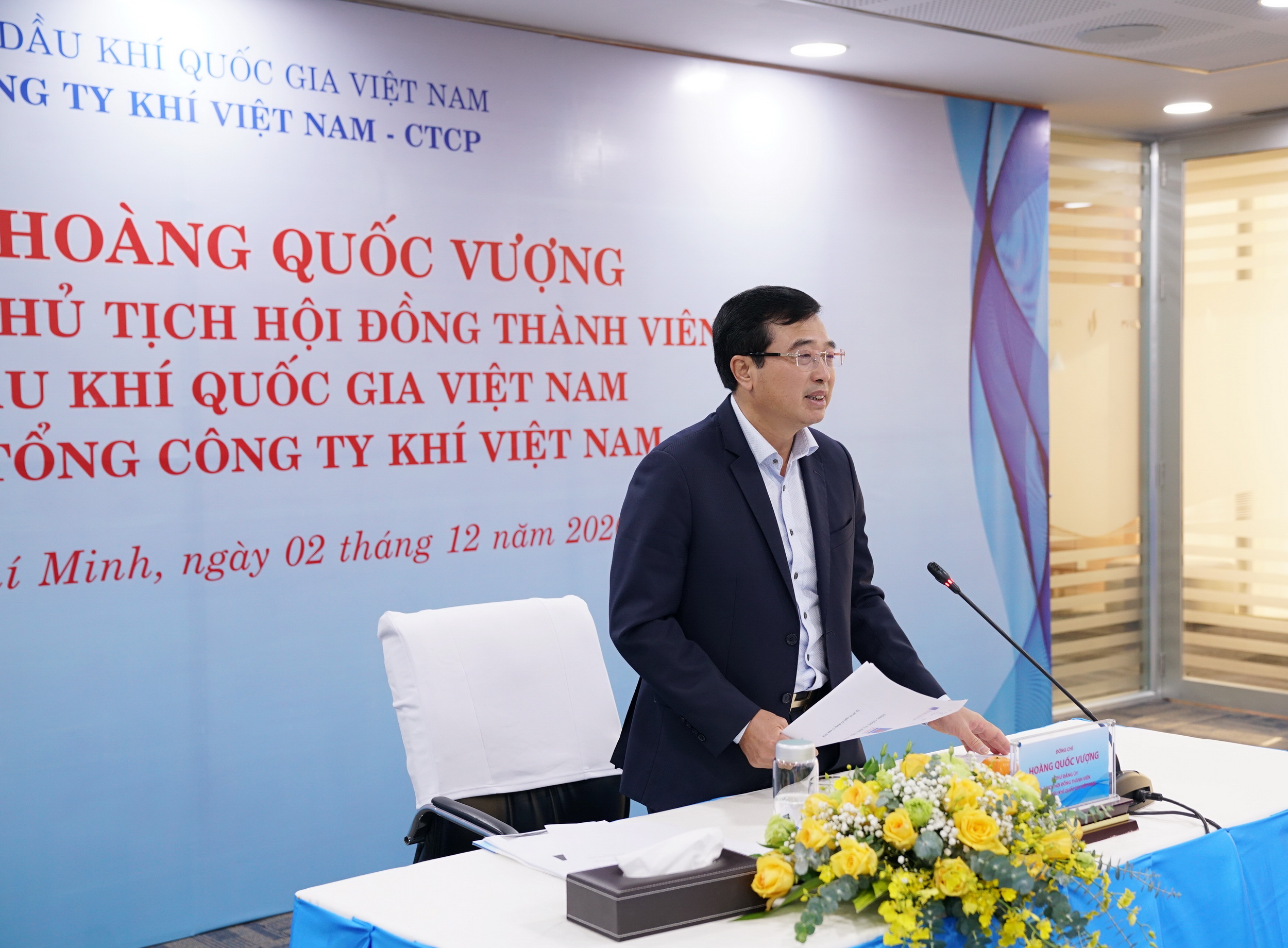 Kết luận của đồng chí Hoàng Quốc Vượng, Bí thư Đảng ủy – Chủ tịch HĐTV PVN