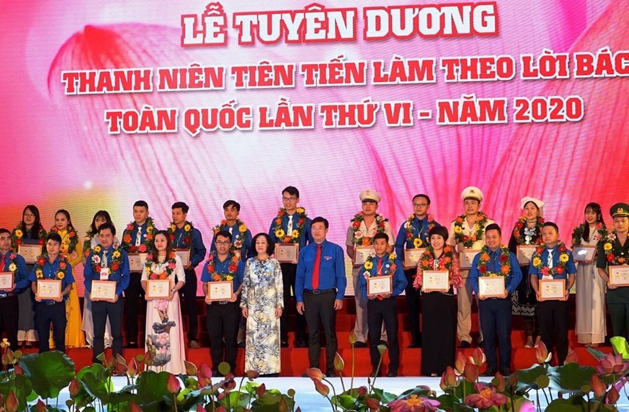 Quang cảnh Lễ tuyên dương