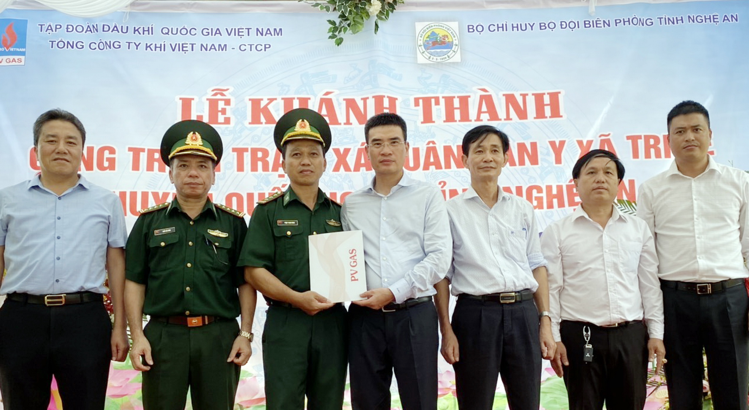 Trạm xá quân dân y ngày khánh thành