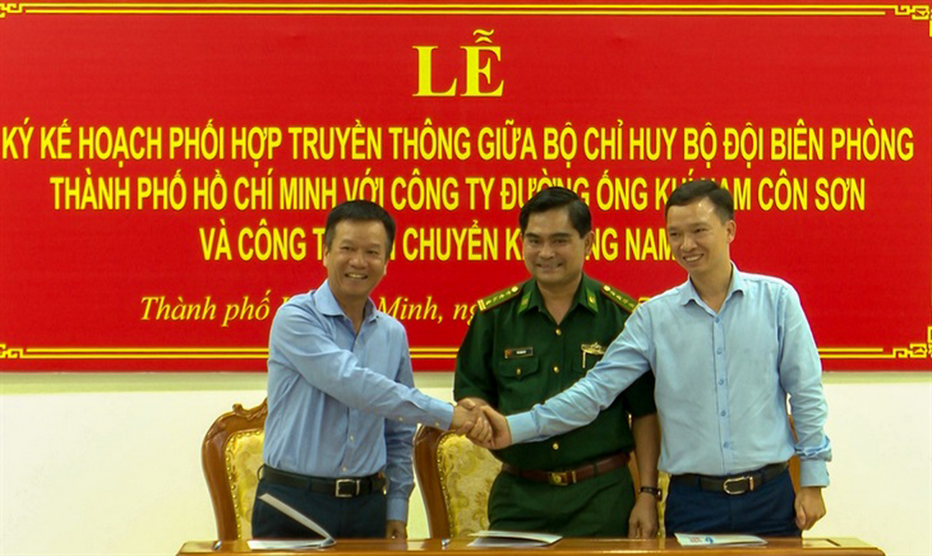 Ký kết 3 bên tại Tp.Hồ Chí Minh