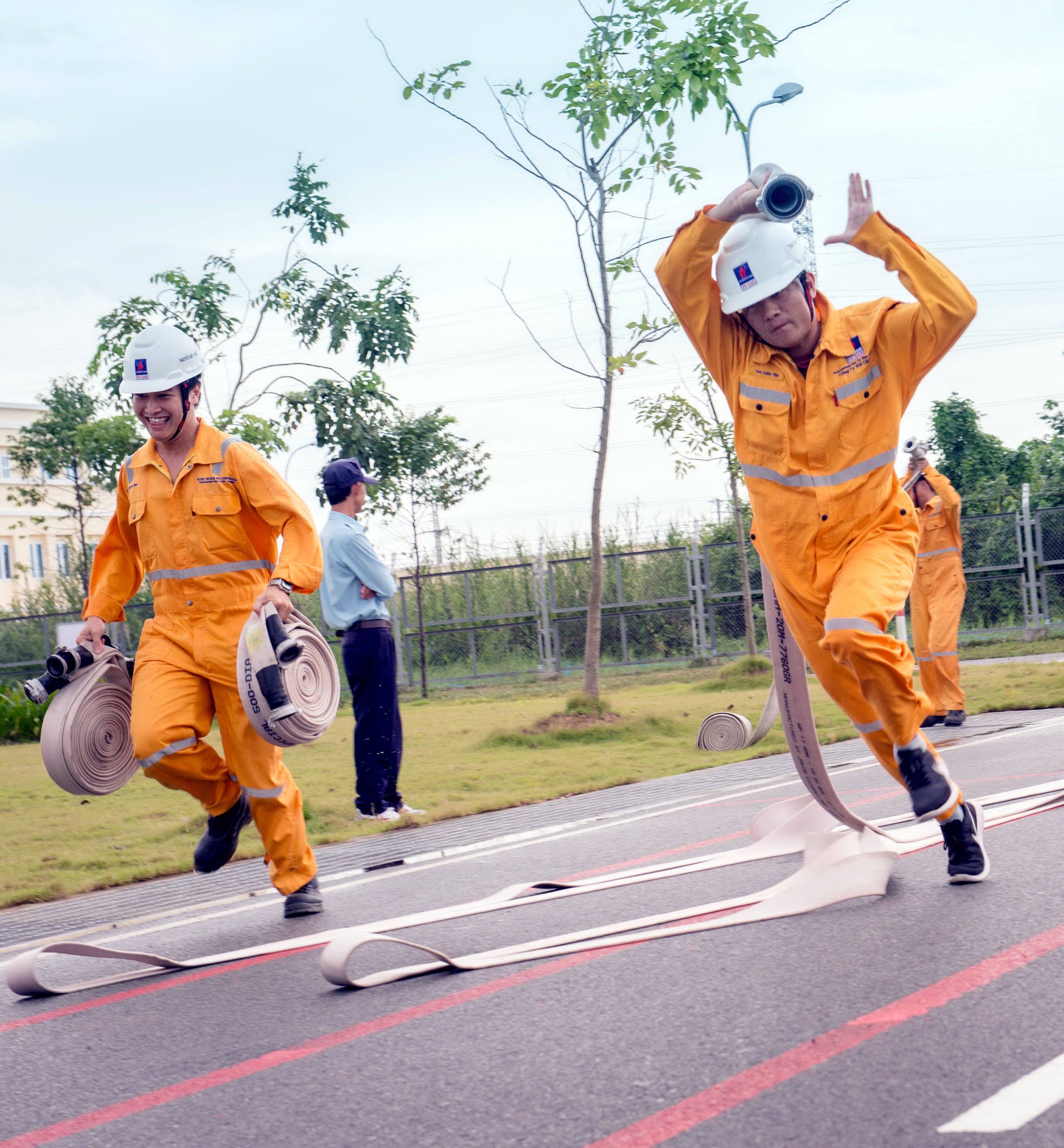 PV GAS thường xuyên tổ chức huấn luyện bảo vệ môi trường lao động an toàn