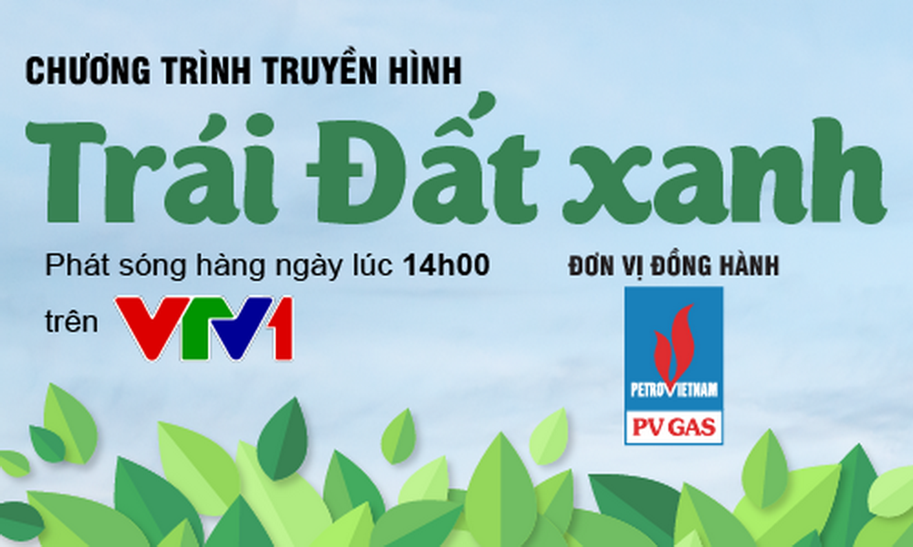 Poster chương trình “Trái đất Xanh” của VTV1